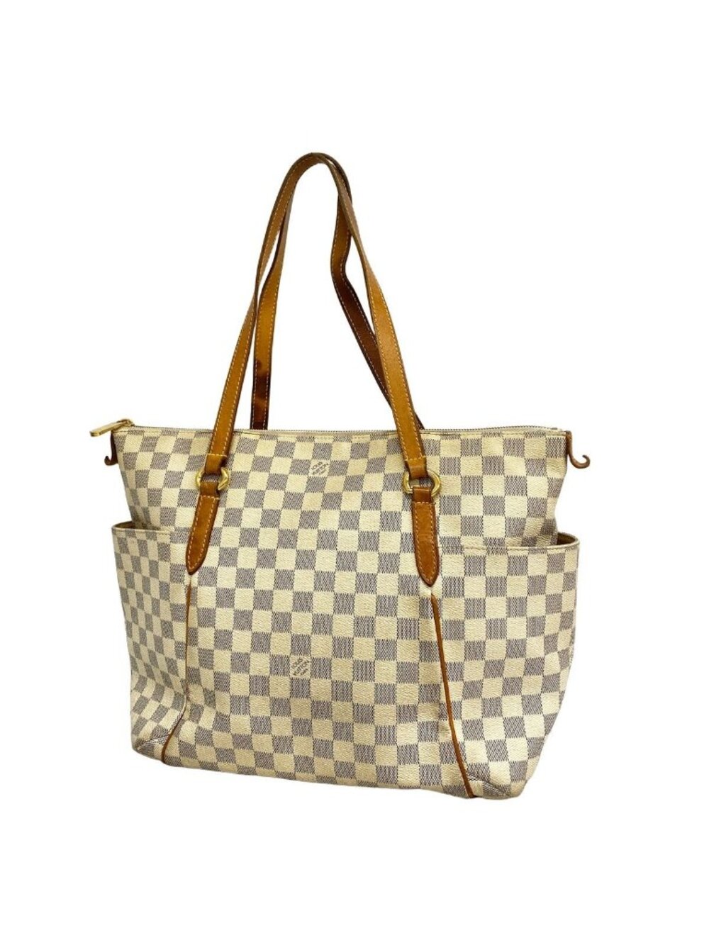 Louis Vuitton Tote Damier Azur Totally MM White - Picture 1 of 10